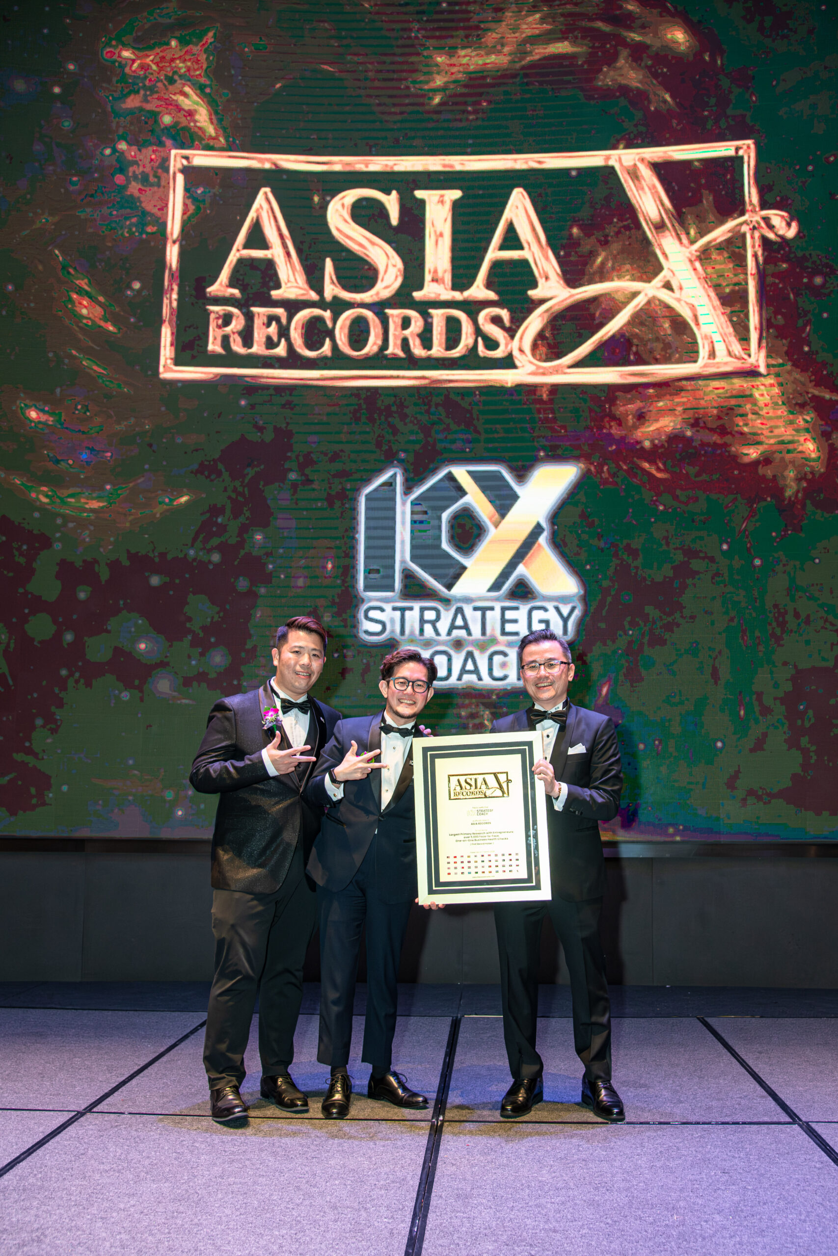 10x strategy coach Asia Record recognition