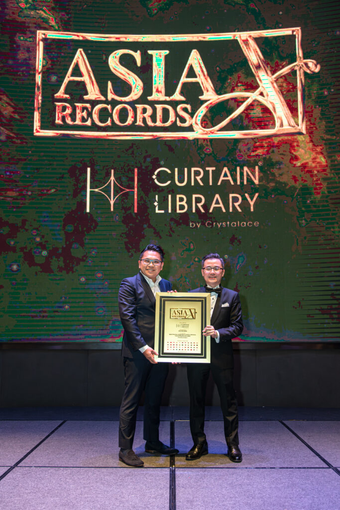 Curtain Library Asia Record recognition