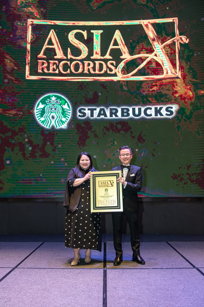 Starbucks Asia Record recognition