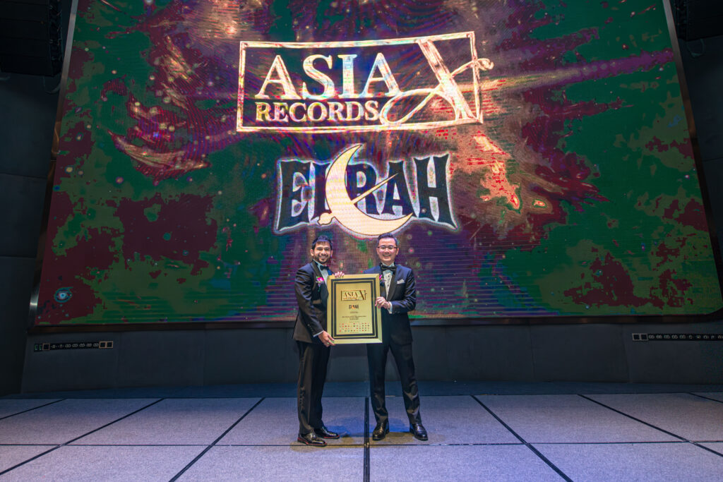 Elrah Asia Record recognition