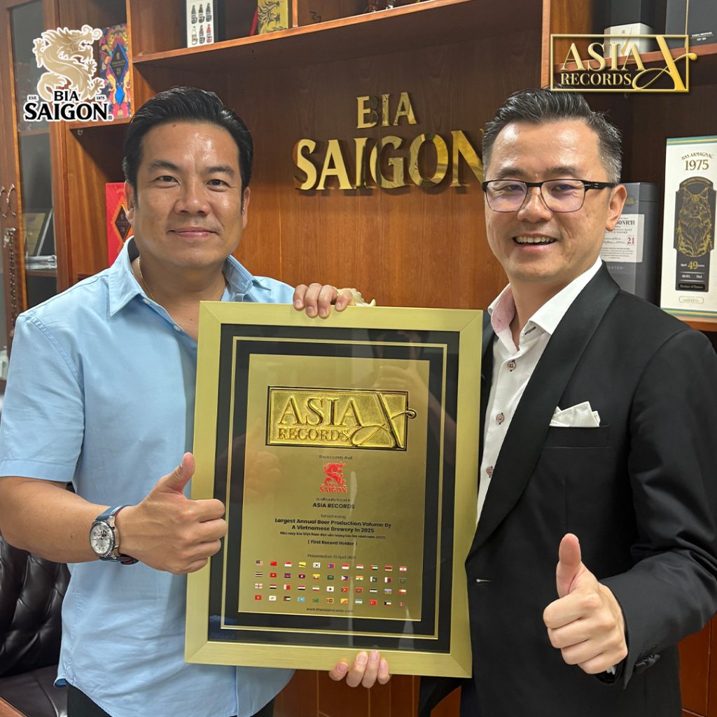 Saigon Beer Sets New Brewing Industry Benchmark in 2025 | Asia Record